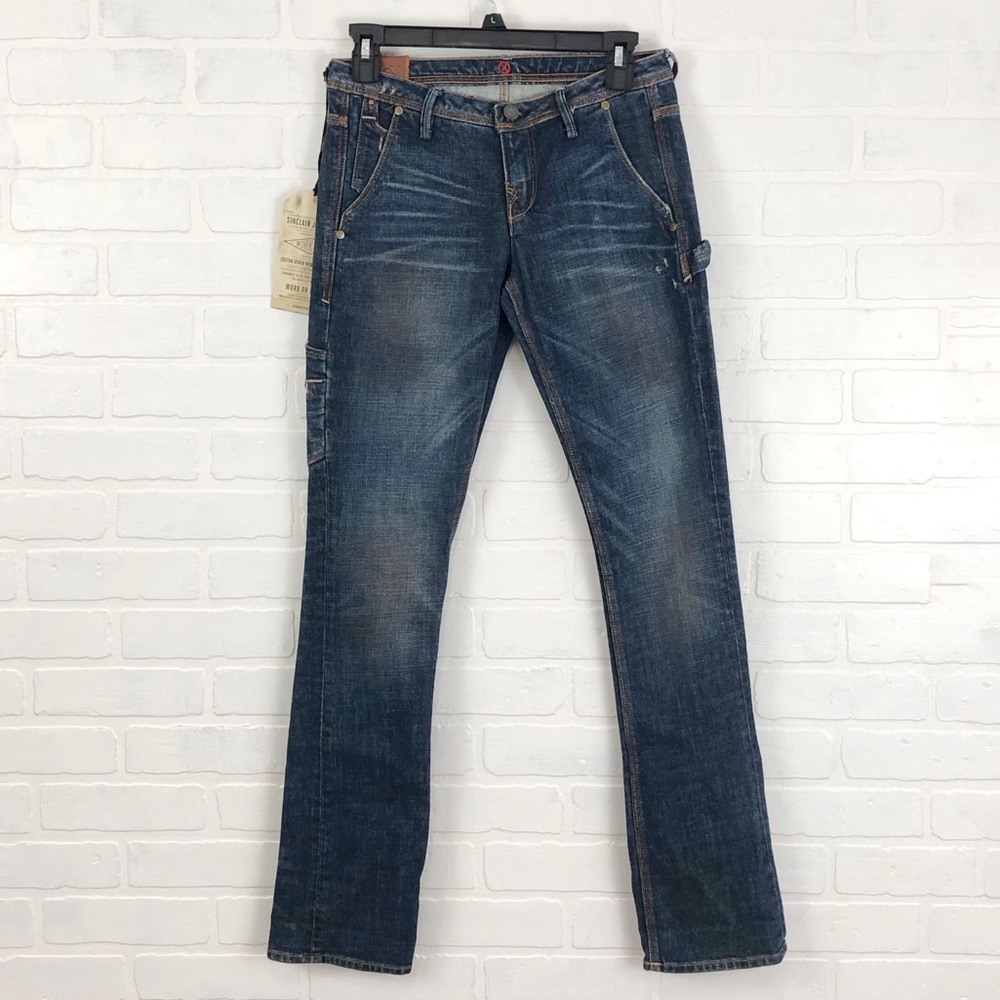 Sinclair Jean Co. feminine carpenter style jeans